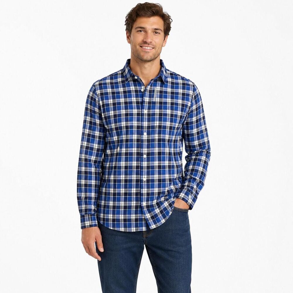 Jos-a-bank Men's Blue Shirt